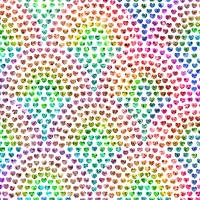 Sweetheart Rainbow Gift Wrap Paper — fun sweetheart rainbow birthday gift wrapping paper