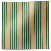Ticking Stripe Green Tissue Paper