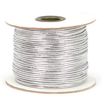 Tinsel Cord - Metallic Silver