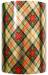 Traditional Gold Plaid Gift Wrap Paper - traditional tartan plaid in gold, red, green, and blue