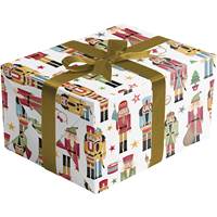 Traditional Nutcracker Gift Wrap Paper