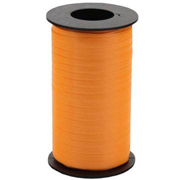 Tropical Orange Curling Ribbon - 3/8" x 250yds