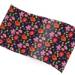 Velvet Floral Toss Printed Tissue Paper — Rich jewel-toned floral toss with roses and blooms in deep reds and greens