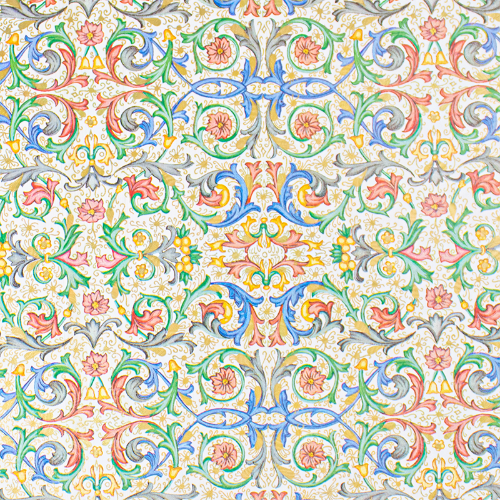 Vibrant Fillagree Gift Wrap Paper — versatile vibrant fillagree all-occasion gift wrap