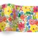 Watercolor Floral Printed Tissue Paper — Soft watercolor-style flowers and botanical leaves in multiple pastel colors