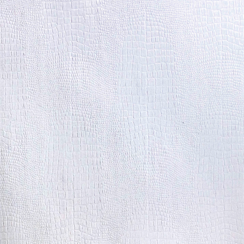 White Alligator Gift Wrap Paper — shimmering white alligator metallic wrapping paper