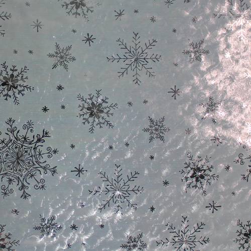 White Christmas Snowflake Gift Wrap Paper — holiday white christmas snowflake printed gift wrapping paper