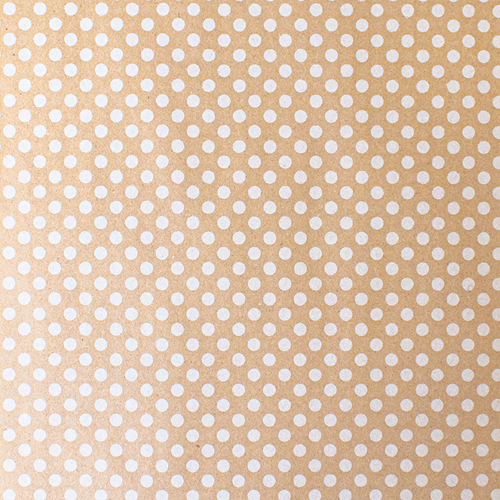 White Dots Gift Wrap Paper