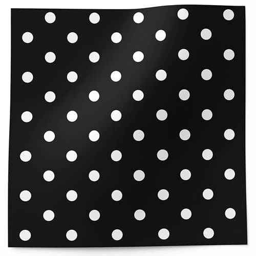 White Dots on Black Tissue Paper