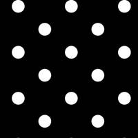 White Dots on Black Tissue Paper