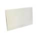 White Ice gift card folder 5" x 3 3/8" x 1/8" — slim tuck-close sleeve, solid glossy white, holds a standard gift card