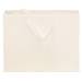 natural kraft paper shopping bags with black gusset and black flat twill handles