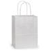 White Kraft Shopping Bags (Cub) - WKC