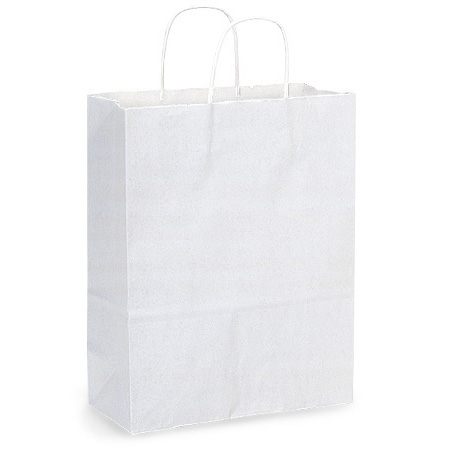Small White Kraft Bags 24ct
