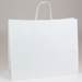 White Kraft Shopping Bags Ink Printed (Vogue) - WKV-INK