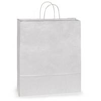White Kraft Shopping Bags (Queen) 