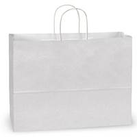 White Kraft Shopping Bags (Vogue) 