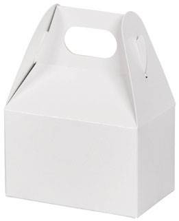 White Mini Gable Box