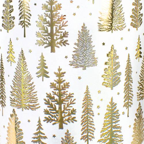 Winter Forest Gift Wrap Paper — holiday winter forest printed gift wrapping paper