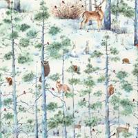 Winter Woodland Gift Wrap Paper
