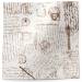 Wish You Were Here Printed Tissue Paper — Illustrated postcards, camera, maps, and travel icons scattered on white