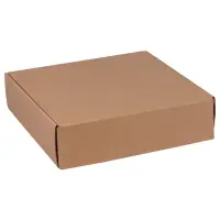 Kraft decorative mailing box — a natural kraft finish