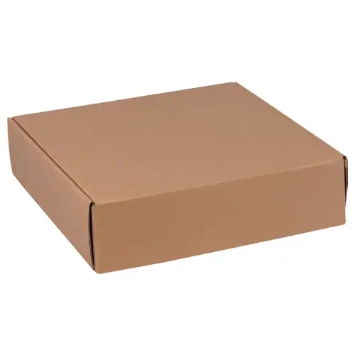 Kraft decorative mailing box — a natural kraft finish