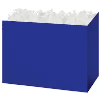 Navy Blue gift basket box — a navy blue finish