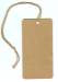 Kraft paper string tags 1-1/4" x 2"