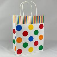 Primary Dots Paper Shopping Bag (Pup)