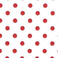 Closeout Bulk Tissue - Red Dots on White Tissue Paper #DOTS-R-T