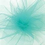 Teal Tulle Ribbon