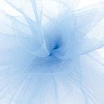 French Blue Tulle Ribbon