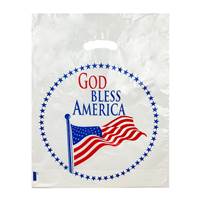 American Flag Lo Density Merchandise Bags 