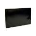 Black Ice gift card folder 5" x 3 3/8" x 1/8" — slim tuck-close sleeve, solid glossy black, holds a standard gift card