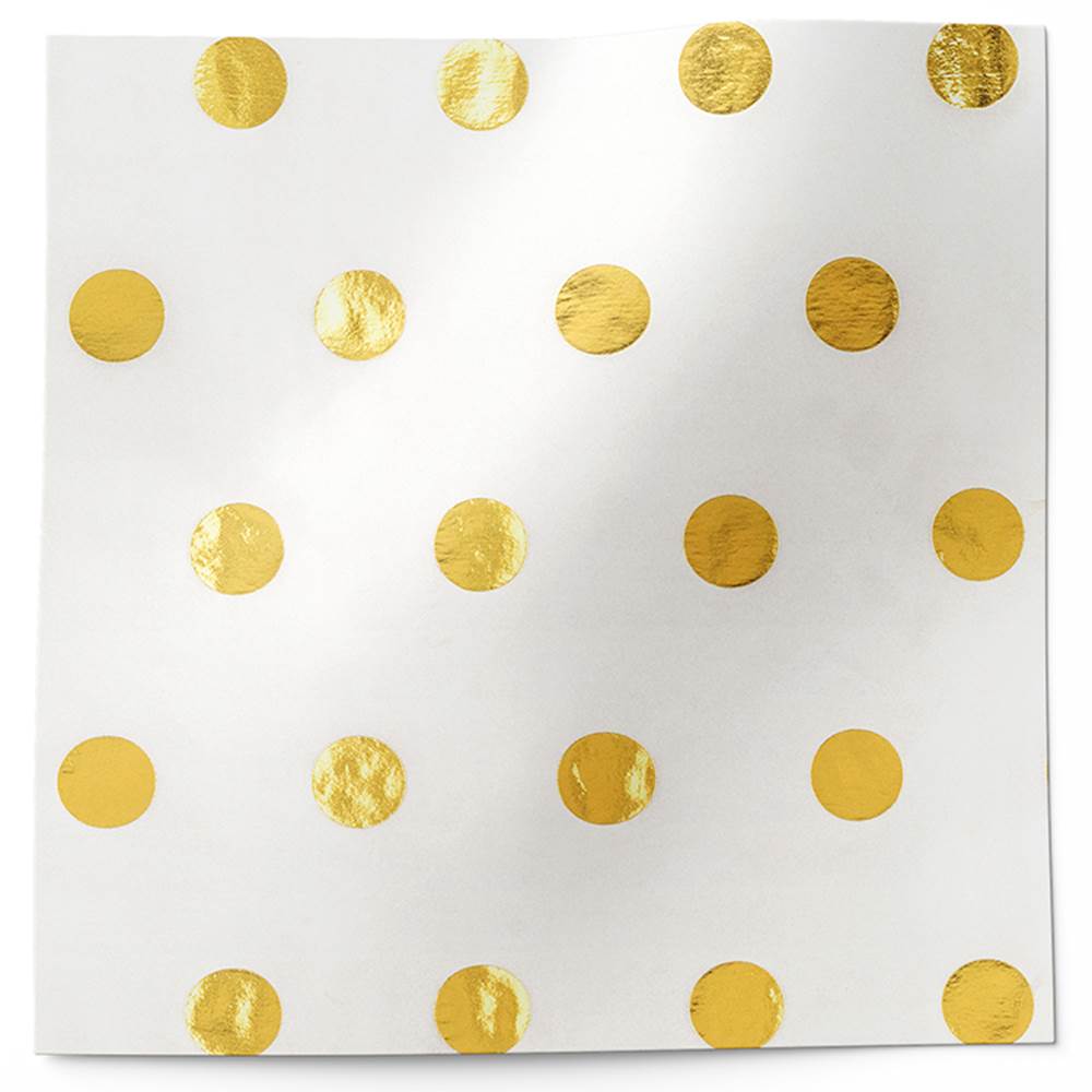 polka dot hot spots tissue paper for retail gift packaging