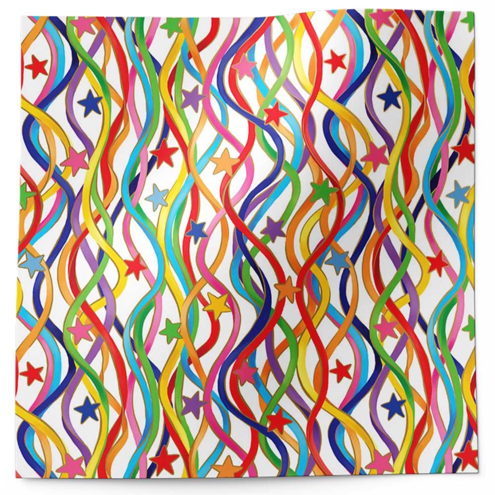 baby shower and kids celebration tissue paper for retail gift packaging