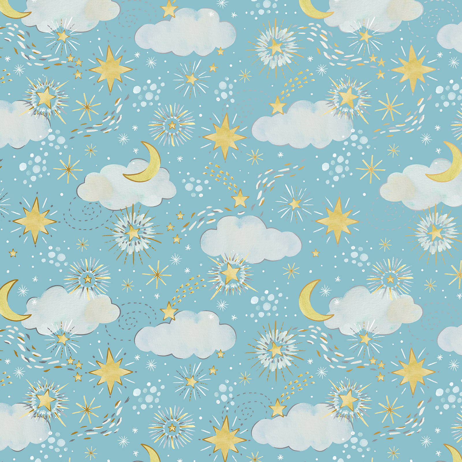 Baby gift wrap paper with soft pastel designs and baby shower patterns
