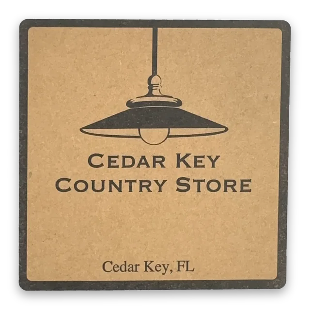 Custom printed label supplied to Cedar Key Country Store
