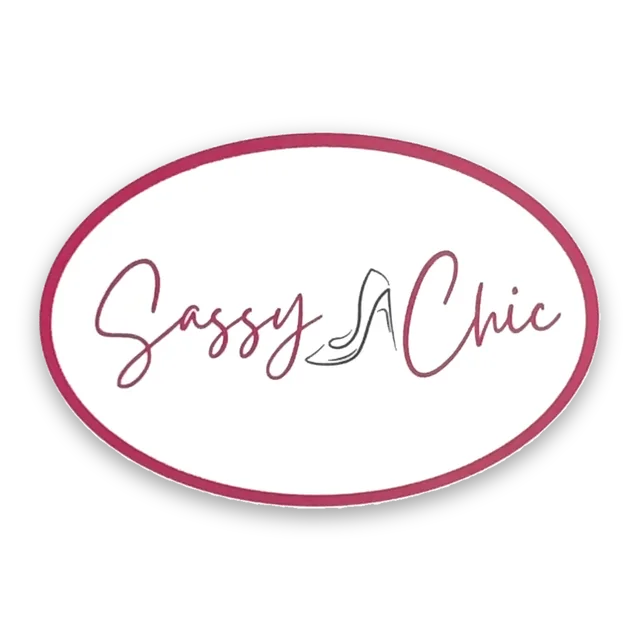 Custom printed label supplied to Sassy Chic