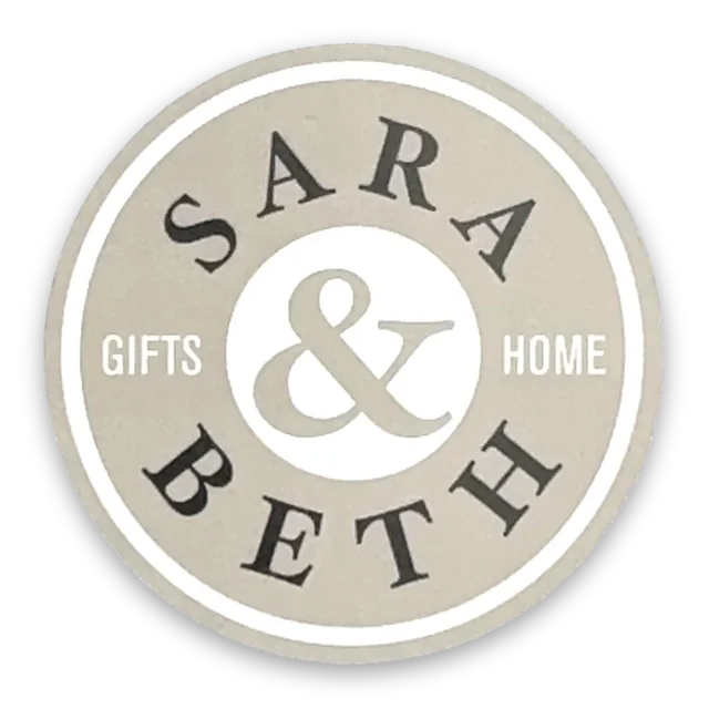 Custom printed label supplied to Sara and Beth