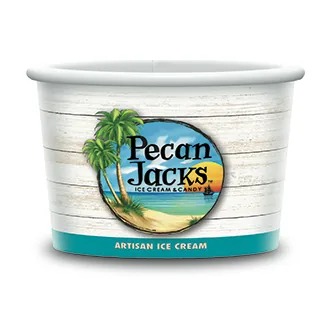 Custom printed 6 oz ice cream cup