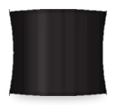 black elastic tag string