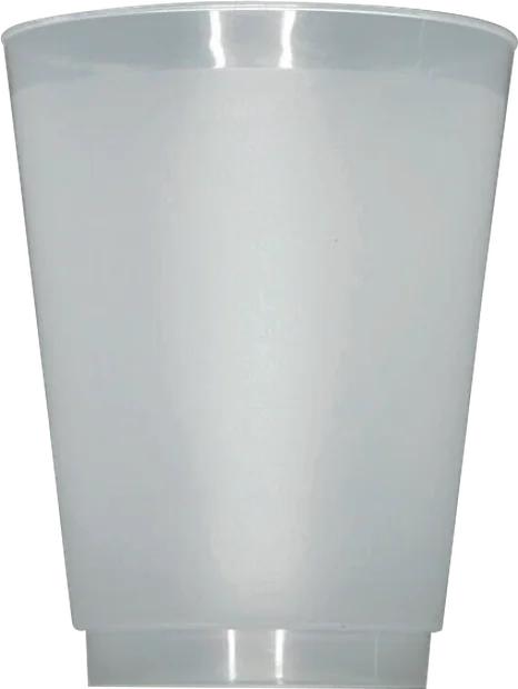 Unprinted 16 oz Frost Flex frosted plastic cup
