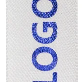 foil Metallic Blue printed on ribbon