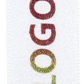 foil Rainbow printed on ribbon