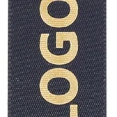 foil Matte Gold printed on ribbon