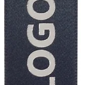 foil Matte Silver printed on ribbon