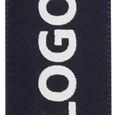 foil White printed on ribbon