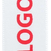 foil Red printed on ribbon